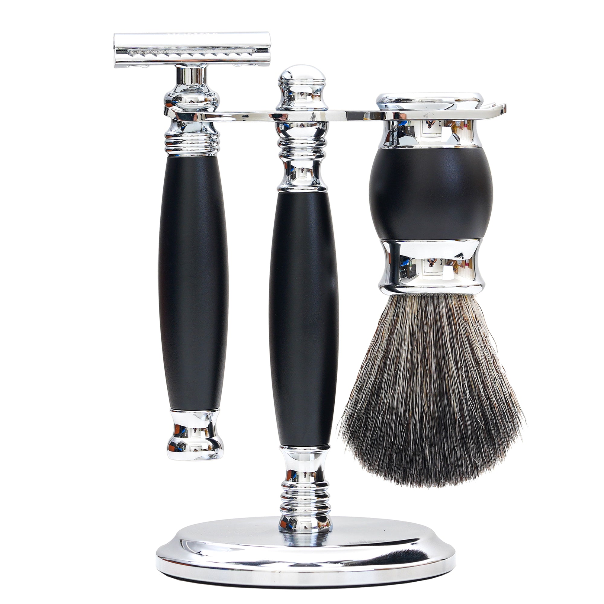 FREED Luxury Four-Piece Shaving Set for Men - BLACK