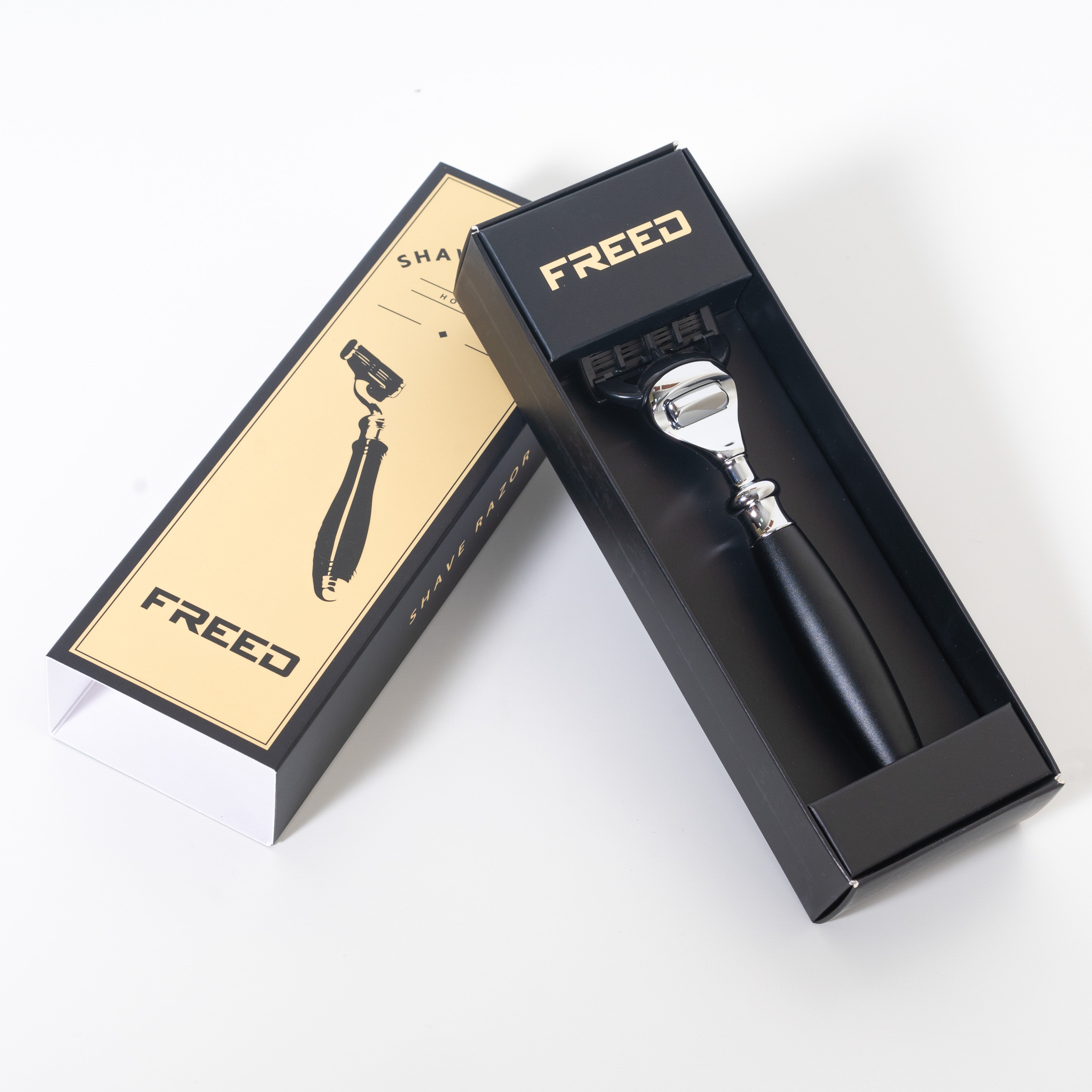 FREED Five-blade safety Razor with One Blade - black