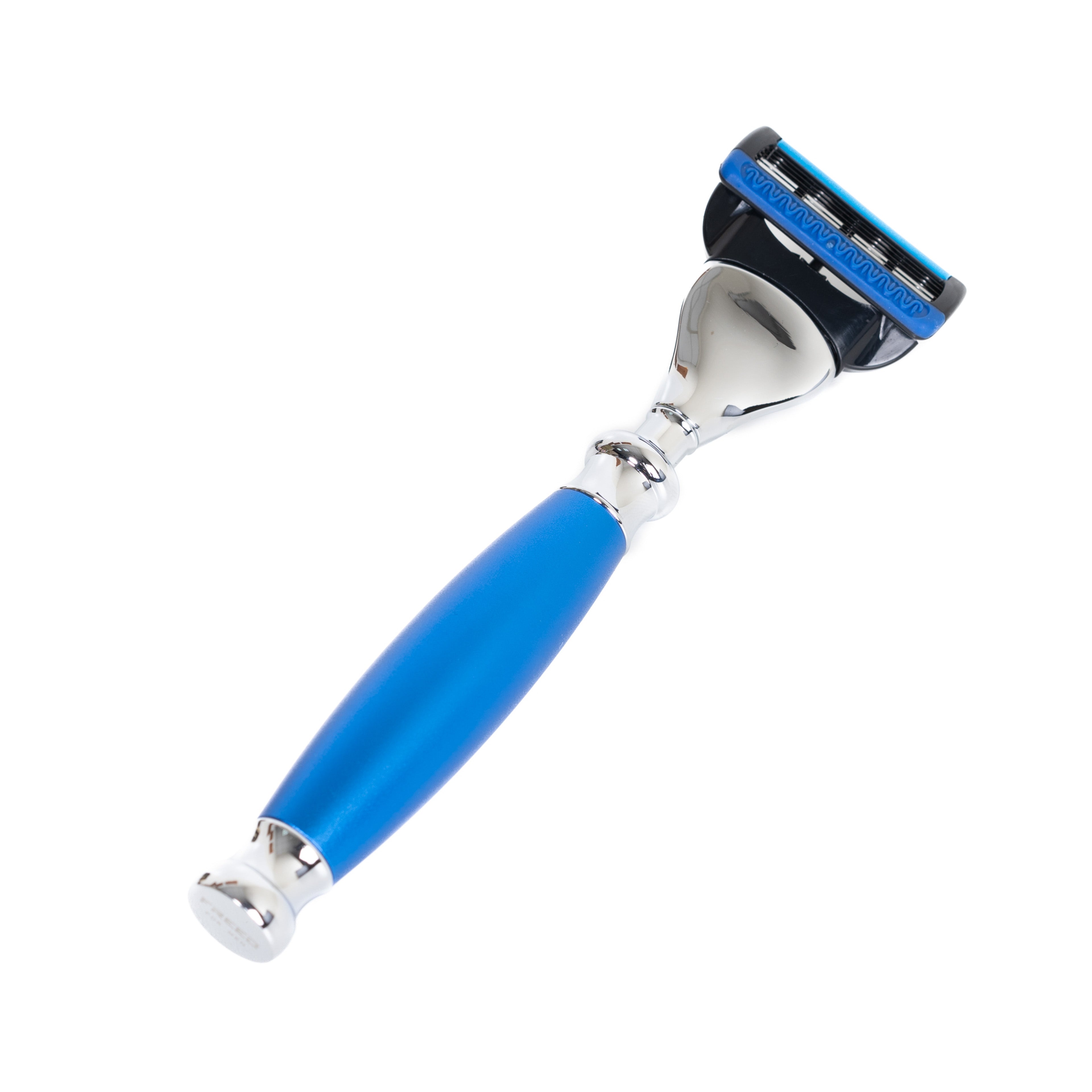 FREED 5-blade safety razor Single Handle with a Blade - blue